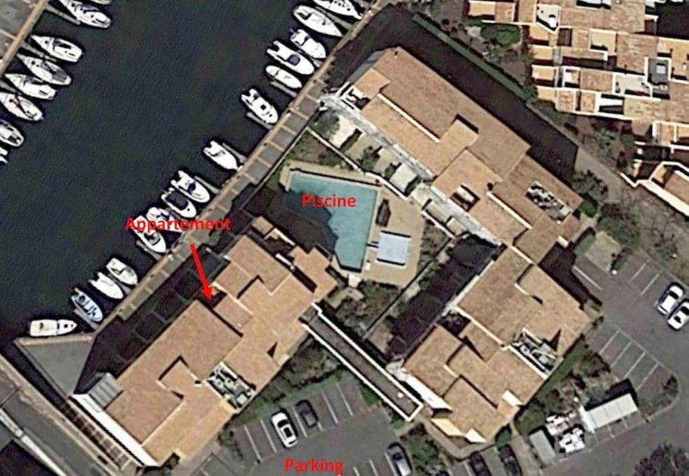 Cap'Nomad Studio Cote Port - Terrasse - Piscine - Parking Agde Buitenkant foto